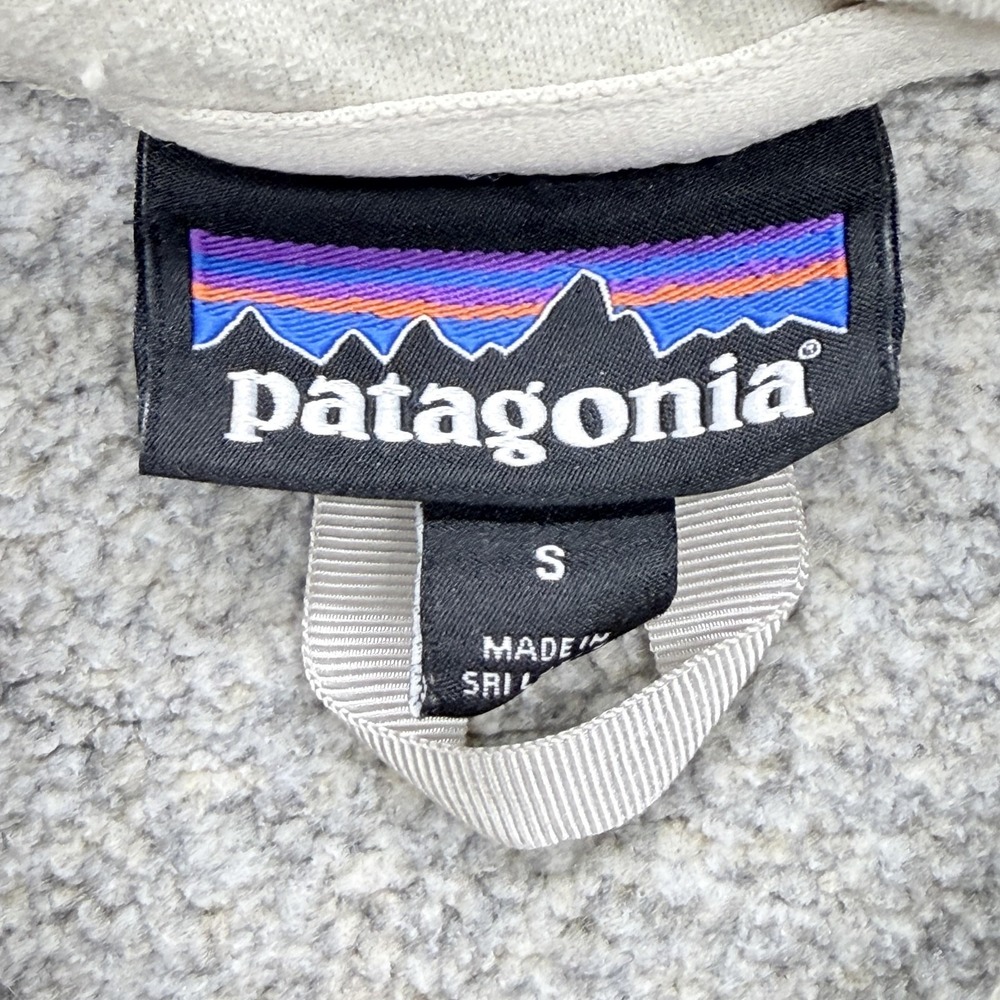 Patagonia Women's Better Sweater Fleece Jacket Small Beige Gray 25543 - Picture 4 of 7